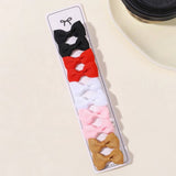 KIDS BOW HAIR CLIPS WITH NECK BOW DESIGN_CWAHA6727