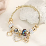 FASHION GOLD STEEL BRACELET FADE RESISTANT_CWMM8484