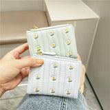 Cute Embroidered 2-Fold Wallet For Women_Cwab06256