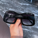 CANDY COLOR DIAMOND LARGE FRAME SUNGLASSES_CWASG0835