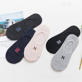 MENS SHALLOW COTTON BREATHABLE INVISIBLE SOCKS_CWMS1997