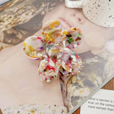 2 7 FLOWER TORTOISE SHELL HAIR CLAW CLIPS_CWAHA0383