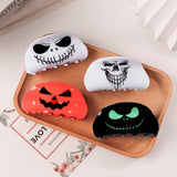 Cwaha1617_Halloween Pumpkin Skull Hair Claw
