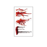 HALLOWEEN FAKE WOUNDS SCARY SCAR TATTOOS_CWMM8379