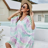 STRIPE PRINT KIMONO FOR WOMENS_CWASC0777