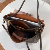 Women Leather Tote Bag Shoulder Bag_Cwab1385