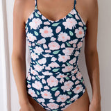 SEXY MULTI COLOR PRINT ONE PIECE SWIMSUIT_CWMW0307