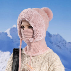 Winter Hat, Mask, Neck Gaiter And Hood_Cwasc1128