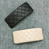 French Vintage Quilted Embroidered Hair Clip_Cwaha6353