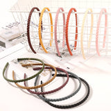 BRAIDED DESIGN HEADBAND_CWAHA0216