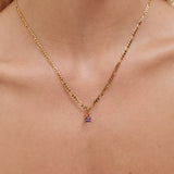 SIMPLE AND FASHIONABLE COLORFUL ZIRCON NECKLACE_CWMM3787