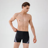 MENS 5 INCH LINED QUICK DRY SWIM SHORTS PLUS SIZE_CWMM6771