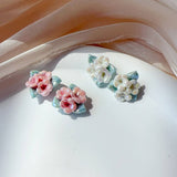 RETRO SWEET FOREST TRIANGLE EARRINGS_CWAJE1712