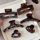 Tortoiseshell Large Hair Claw Elegant Look_Cwaha08194