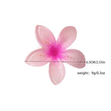 EGG FLOWER DUCKBILL HAIR CLIP VACATION ACCESSORY_CWMM5001