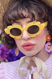 SUNFLOWER SHAPED SUNGLASSES_CWASG0131
