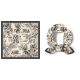 Versatile Square Scarf Hair Tie&Bag Wrap Ribbon_Cwasc0650