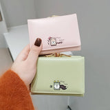 CARTOON PERSONALITY CUTE ANIMAL WALLET_CWAB2628