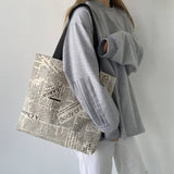 LARGE CAPACITY COMMUTING RETRO CANVAS BAG_CWAB2139