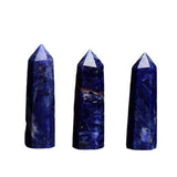 NATURAL BLUE LACE AGATE CRYSTAL TOWER_CWMM8122