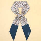 FLORAL LETTER SCARF FOR HAIR OR GIFT_CWASC0066