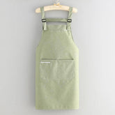 FABRIC COATING SOLID COLOR APRON WITH POCKETS BULK_CWMM2037