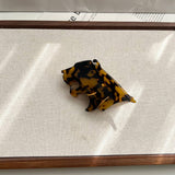 NEW ACETATE LEOPARD CLAW CLIP MEDIUM CARTOON CLIP_CWAHA5896