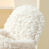 HOME CURLY INDOOR OPEN FUR SLIPPERS_CWSHS0825