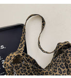 Leopard Print Large-Capacity Single-Shoulder Bag