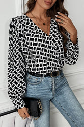 Women Fashion V Neck Long Sleeve Jumpsuit_Cwsjs0403