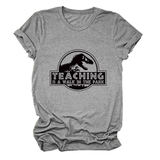 SUMMER CREW NECK TEE FUNNY TEACHING DESIGN_CWTTS1497