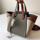 SIMPLE SPLICING CONTRASTING COLORS CROSSBODY BAG_CWAB1944