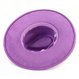 Women Autumn And Winter Warm Belt Panama Hat_Cwah0681