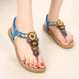 BOHEMIAN RETRO BEADED FLIPF FLOPS SANDALS_CWSHS0487