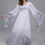 HALLOWEEN COSPLAY HORROR GHOST BRIDE LONG DRESS_CWMM1515