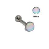 STEEL GRADIENT TONGUE BAR PIERCING JEWELRY_CWMM9593