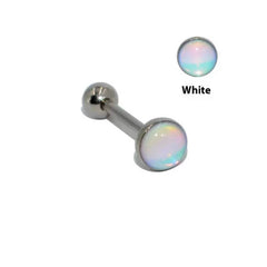STEEL GRADIENT TONGUE BAR PIERCING JEWELRY_CWMM9593