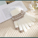 Winter Warm Touch Screen Wave Fleece Gloves_Cwag0192