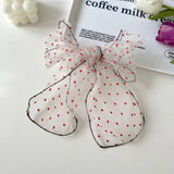 FASHIONABLE POLKA DOT BOW SCARF SCARF_CWASC0767