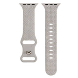 APPLE WATCH9 1 ENGRAVED CHECKERED SILICONE STRAP_CWWW0052