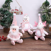 PINK DOLL CHRISTMAS DECORATION PENDANT ORNAMENTS_CWMM2763