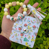 DIAMOND GEOMETRIC WALLET KEYCHAIN_CWMM1314