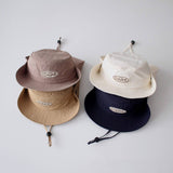 OUTDOOR ALL MATCH CHILDRENS LETTER BUCKET HAT_CWAH2878