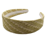 POPULAR EU NATURAL RAFFIA BRAIDED HEADBAND_CWAHA6344