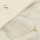 FASHIONABLE NATURAL STONE BEADED NECKLACE_CWAHA0883