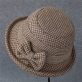 AUTUMN AND WINTER WARM BOW HAT_CWAH1790