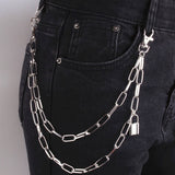 PUNK STYLE PERSONALITY HIP HOP PANTS CHAINS_CWMM0643