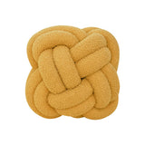 LAMB CASHMERE KNOTTED WOVEN PILLOW CUSHION_CWMM0861