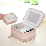 DOUBLE ZIPPER EXQUISITE JEWELRY STORAGE BOX_CWAJE1537