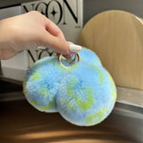 CUTE FUR BALL CAR KEYCHAIN BAG PENDANT GIFT_CWMM2511